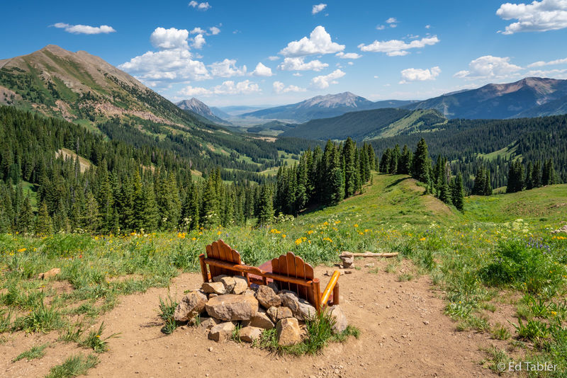 Top of Washington Gulch Trail print